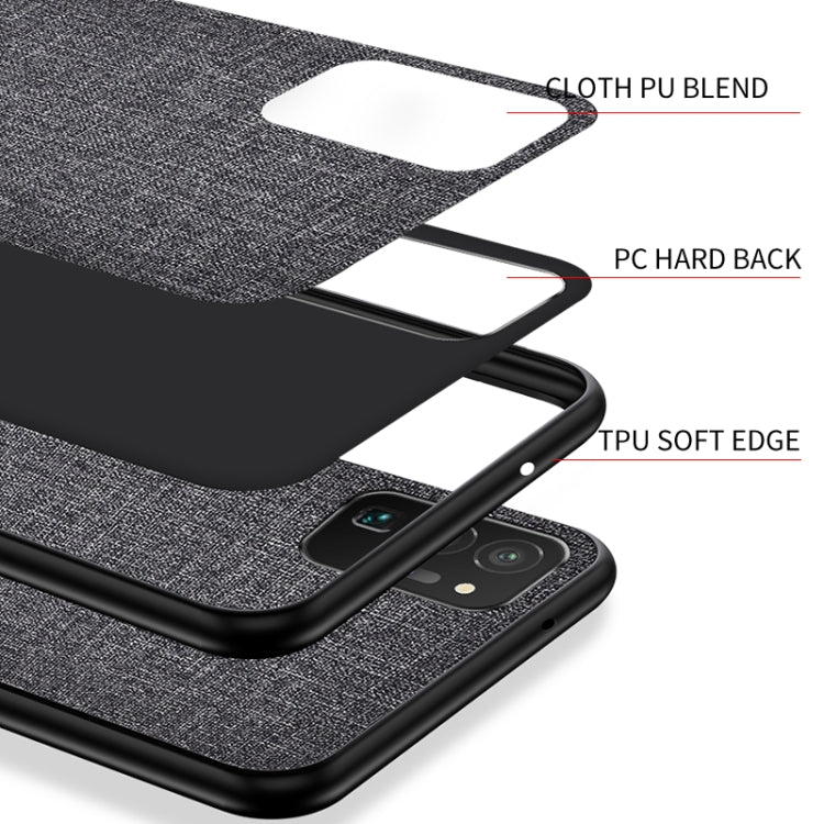 For Samsung Galaxy S20 FE Shockproof Cloth Protective Case