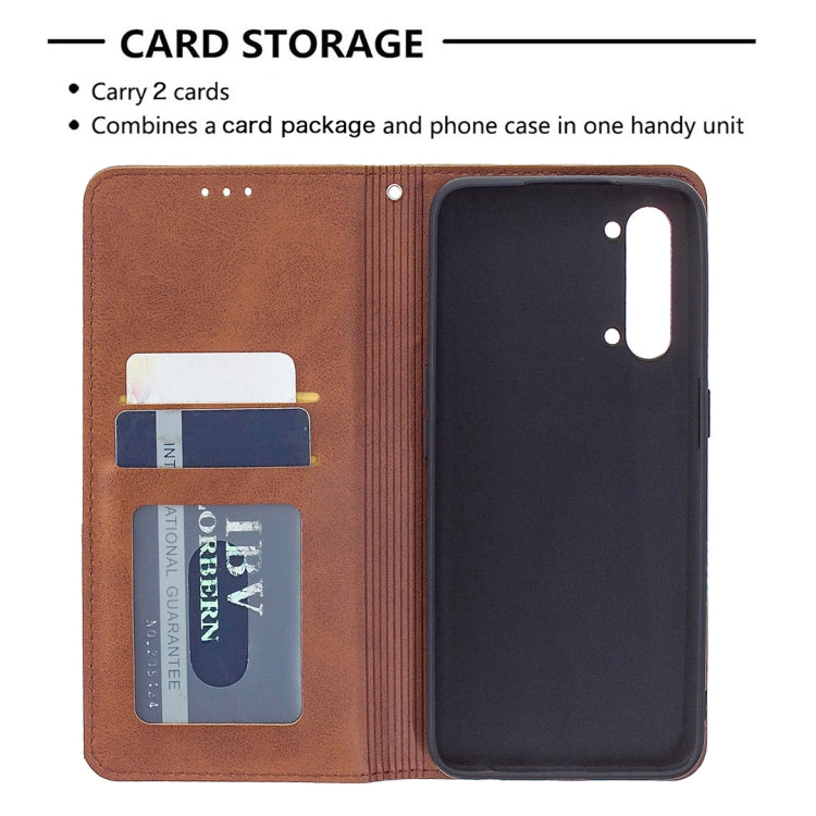 For OPPO Find X2 Lite Rhombus Texture Horizontal Flip Magnetic Leather Case with Holder & Card Slots & Wallet