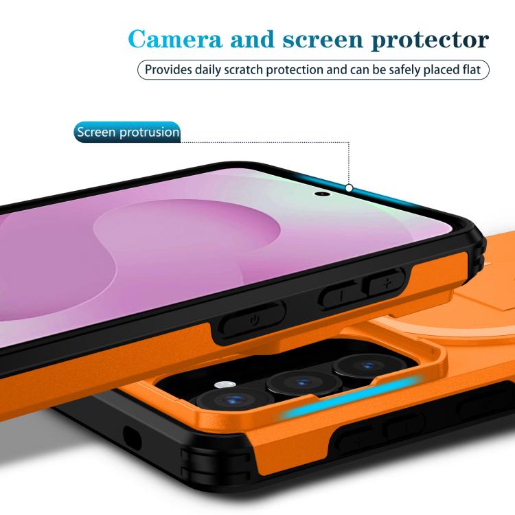 For Samsung Galaxy S26 5G Sliding Camshield MagSafe Holder Phone Case