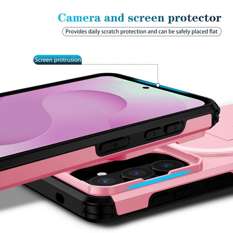 For Samsung Galaxy S26 5G Sliding Camshield MagSafe Holder Phone Case