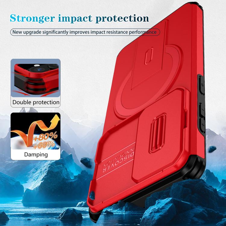 For Samsung Galaxy S26 5G Sliding Camshield MagSafe Holder Phone Case