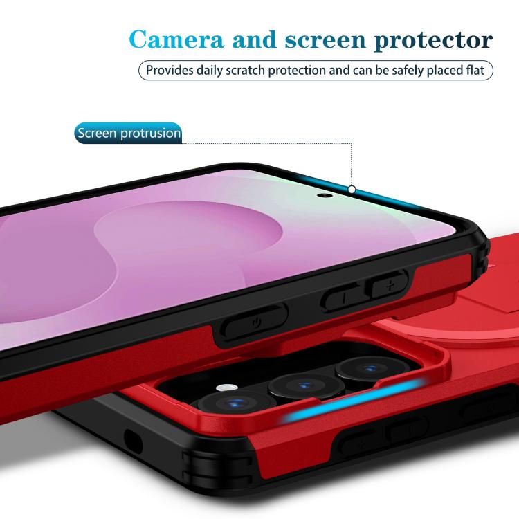 For Samsung Galaxy S26 5G Sliding Camshield MagSafe Holder Phone Case