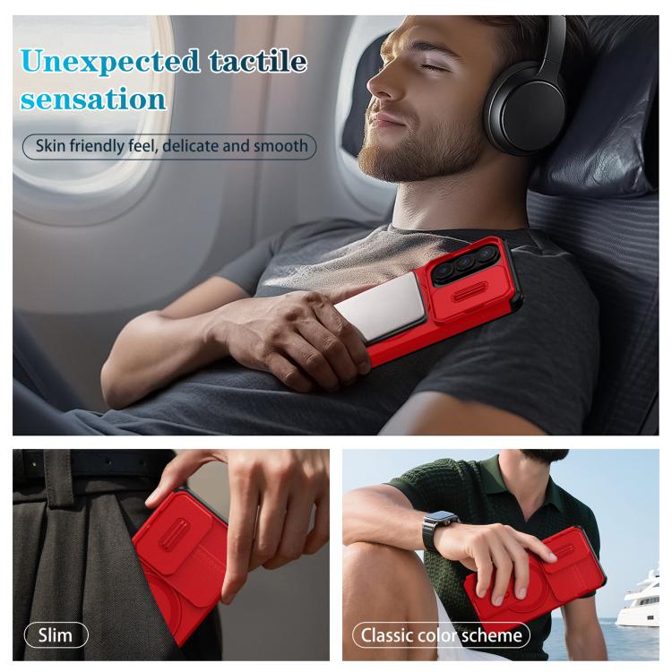 For Samsung Galaxy S26 5G Sliding Camshield MagSafe Holder Phone Case