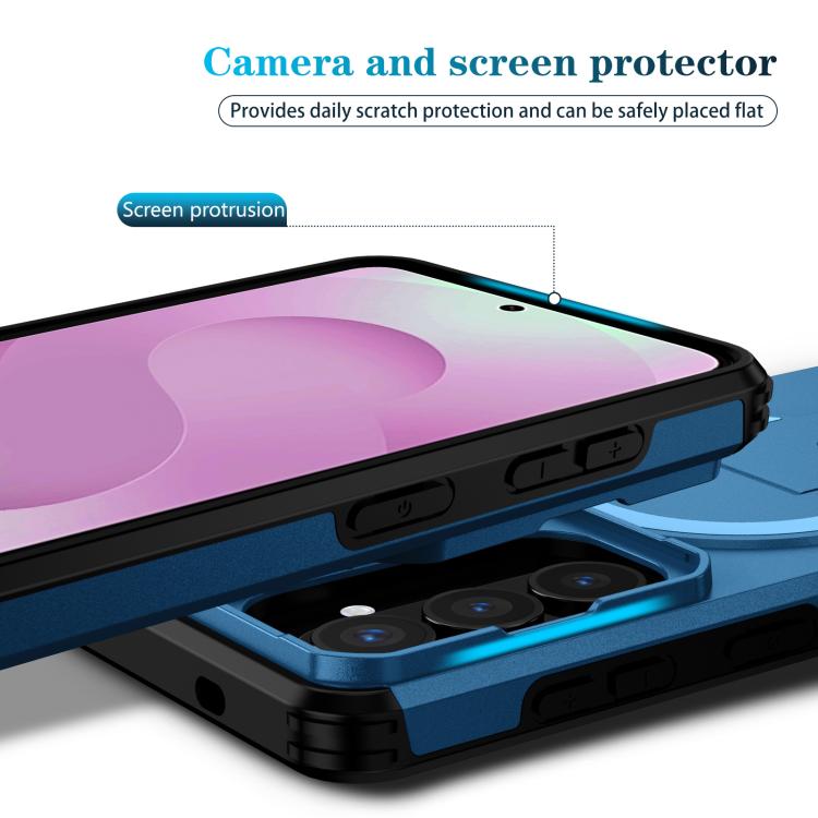 For Samsung Galaxy S26 5G Sliding Camshield MagSafe Holder Phone Case