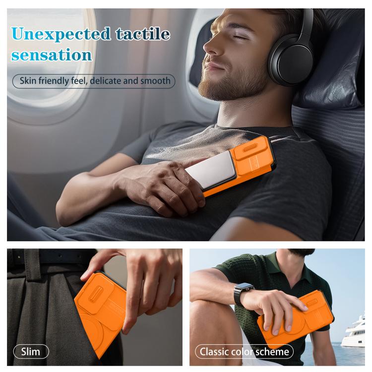 For Samsung Galaxy S24 FE 5G Sliding Camshield MagSafe Holder Phone Case
