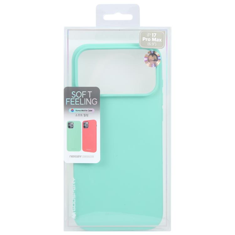 For iPhone 17 Pro Max GOOSPERY SOFT FEELING Liquid TPU Soft Phone Case