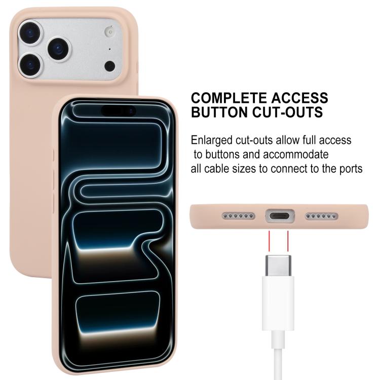 For iPhone 17 Pro Max GOOSPERY SOFT FEELING Liquid TPU Soft Phone Case
