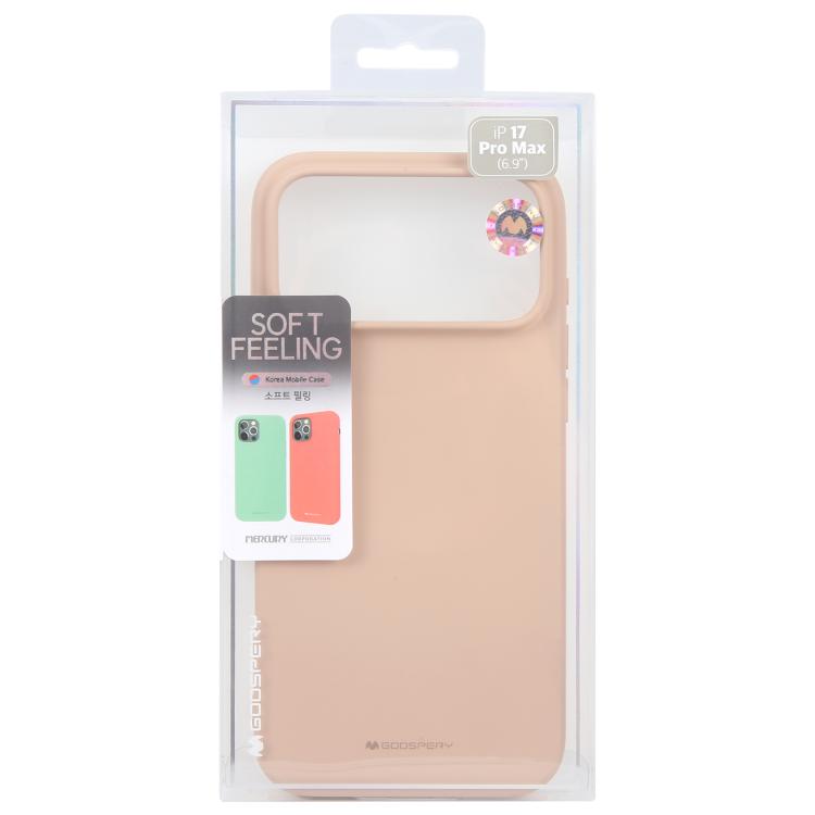 For iPhone 17 Pro Max GOOSPERY SOFT FEELING Liquid TPU Soft Phone Case