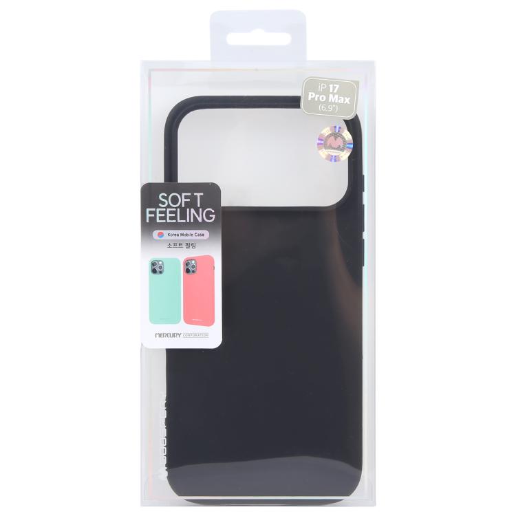 For iPhone 17 Pro Max GOOSPERY SOFT FEELING Liquid TPU Soft Phone Case