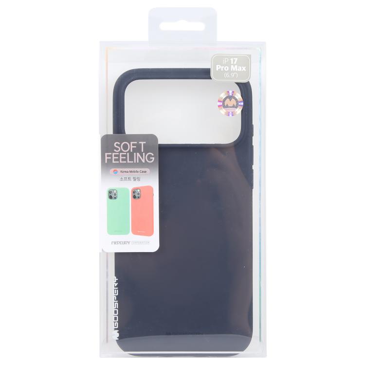For iPhone 17 Pro Max GOOSPERY SOFT FEELING Liquid TPU Soft Phone Case
