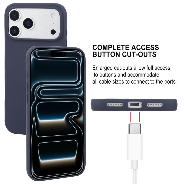 For iPhone 17 Pro GOOSPERY SOFT FEELING Liquid TPU Soft Phone Case