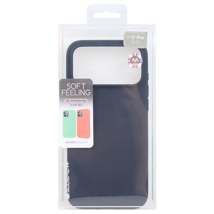 For iPhone 17 Pro GOOSPERY SOFT FEELING Liquid TPU Soft Phone Case