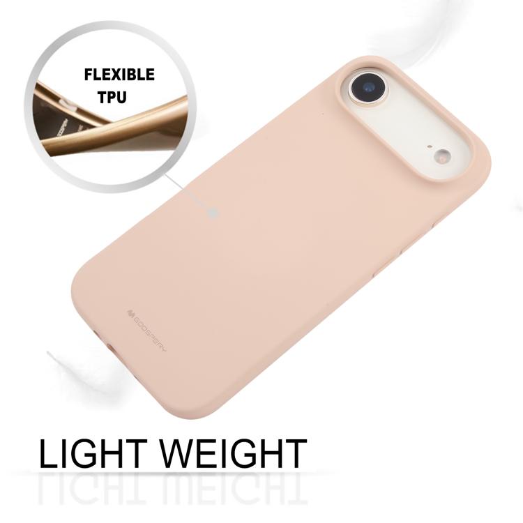 For iPhone Air GOOSPERY SOFT FEELING Liquid TPU Soft Phone Case