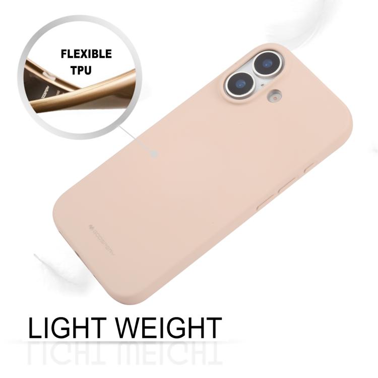 For iPhone 17 GOOSPERY SOFT FEELING Liquid TPU Soft Phone Case