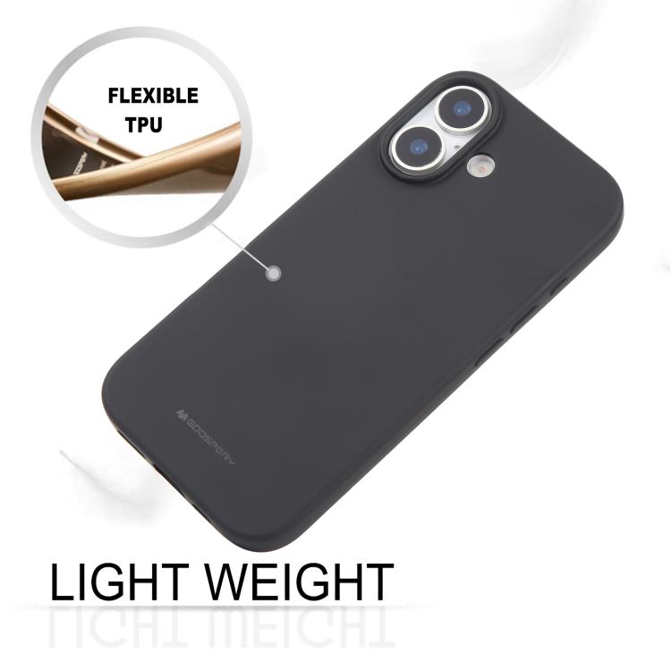 For iPhone 17 GOOSPERY SOFT FEELING Liquid TPU Soft Phone Case