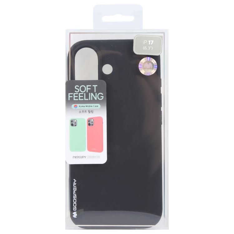 For iPhone 17 GOOSPERY SOFT FEELING Liquid TPU Soft Phone Case