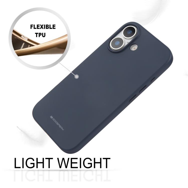 For iPhone 17 GOOSPERY SOFT FEELING Liquid TPU Soft Phone Case