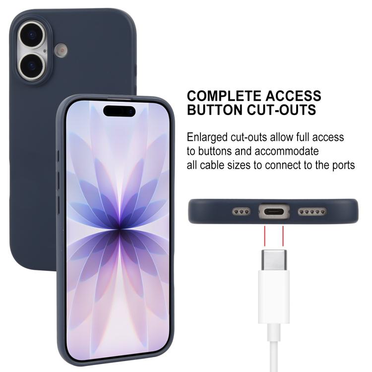 For iPhone 17 GOOSPERY SOFT FEELING Liquid TPU Soft Phone Case