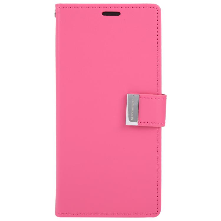 For iPhone 17 Pro GOOSPERY RICH DIARY Crazy Horse Texture Leather Phone Case