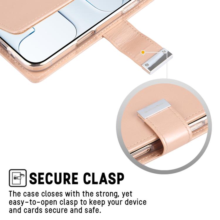 For iPhone Air GOOSPERY RICH DIARY Crazy Horse Texture Leather Phone Case