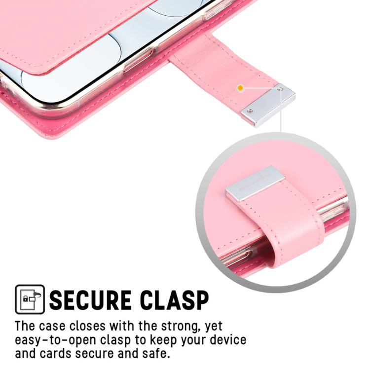 For iPhone Air GOOSPERY RICH DIARY Crazy Horse Texture Leather Phone Case