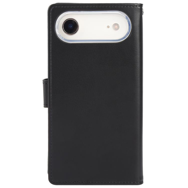 For iPhone Air GOOSPERY RICH DIARY Crazy Horse Texture Leather Phone Case