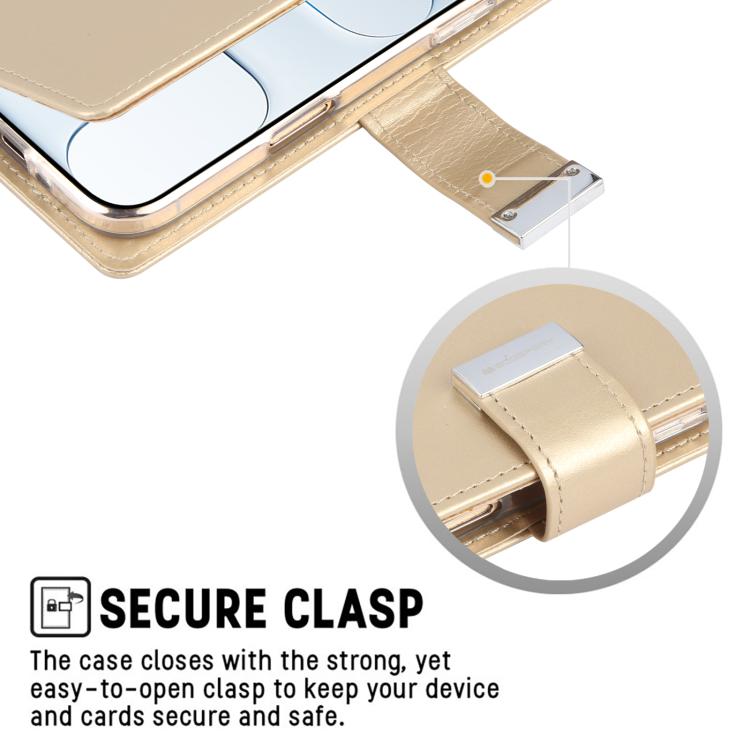 For iPhone Air GOOSPERY RICH DIARY Crazy Horse Texture Leather Phone Case