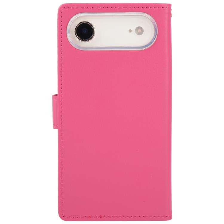 For iPhone Air GOOSPERY RICH DIARY Crazy Horse Texture Leather Phone Case