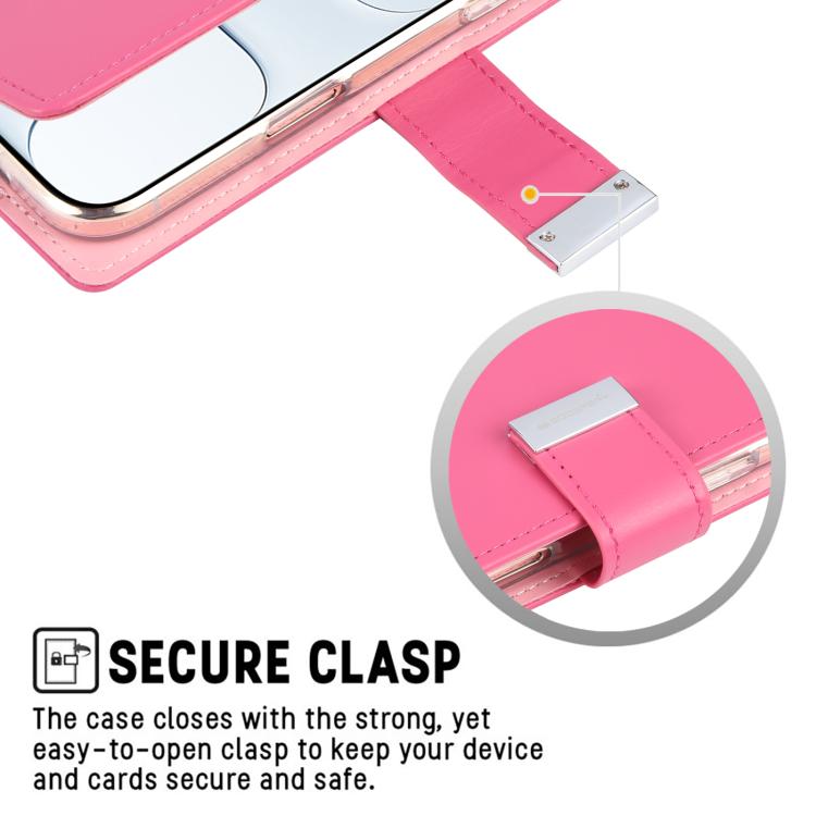 For iPhone Air GOOSPERY RICH DIARY Crazy Horse Texture Leather Phone Case