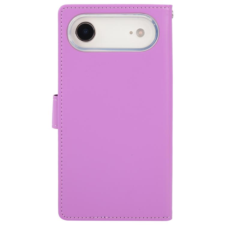 For iPhone Air GOOSPERY RICH DIARY Crazy Horse Texture Leather Phone Case
