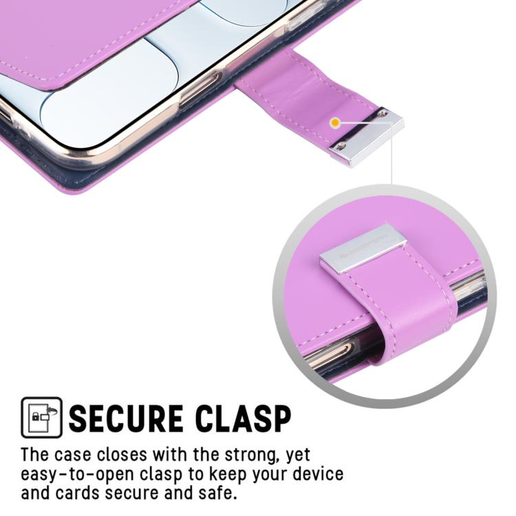 For iPhone Air GOOSPERY RICH DIARY Crazy Horse Texture Leather Phone Case