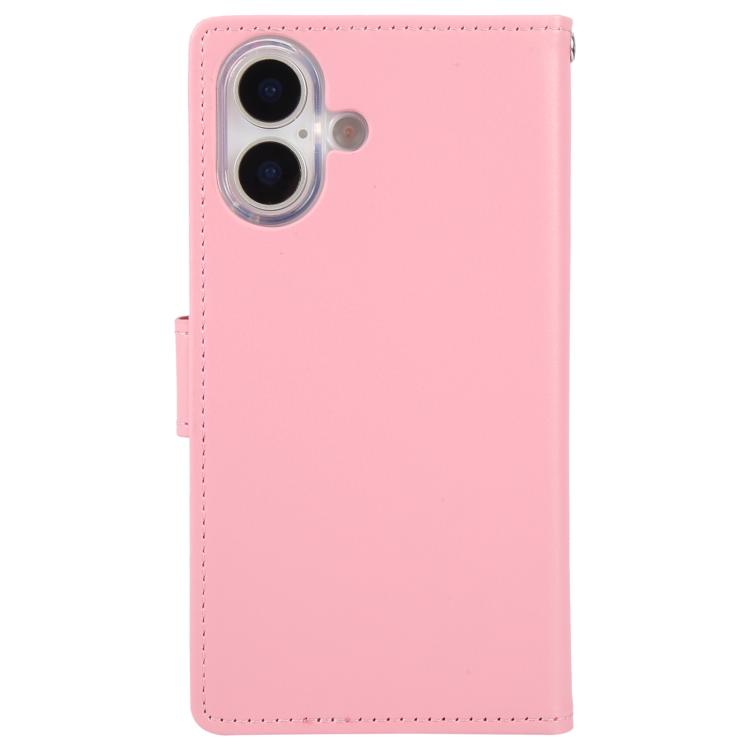 For iPhone 17 GOOSPERY RICH DIARY Crazy Horse Texture Leather Phone Case