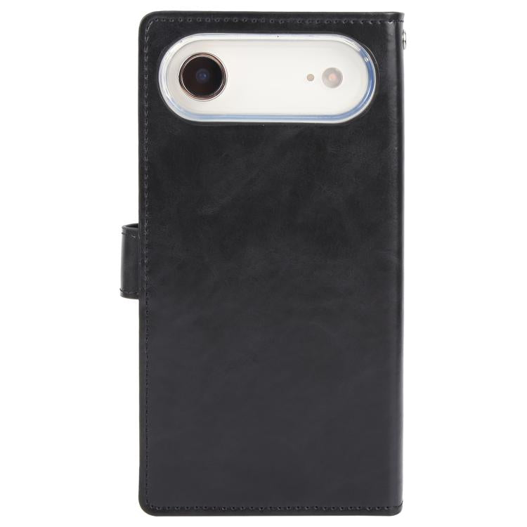 For iPhone Air GOOSPERY MANSOOR DIARY 9 Card Slots Leather Phone Case