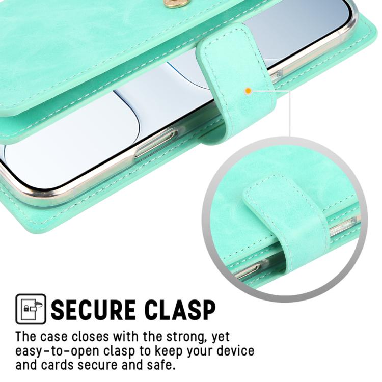 For iPhone Air GOOSPERY MANSOOR DIARY 9 Card Slots Leather Phone Case