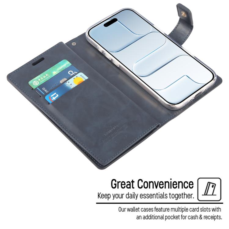 For iPhone Air GOOSPERY MANSOOR DIARY 9 Card Slots Leather Phone Case