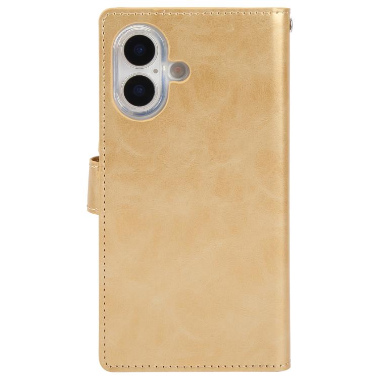 For iPhone 17 GOOSPERY MANSOOR DIARY 9 Card Slots Leather Phone Case