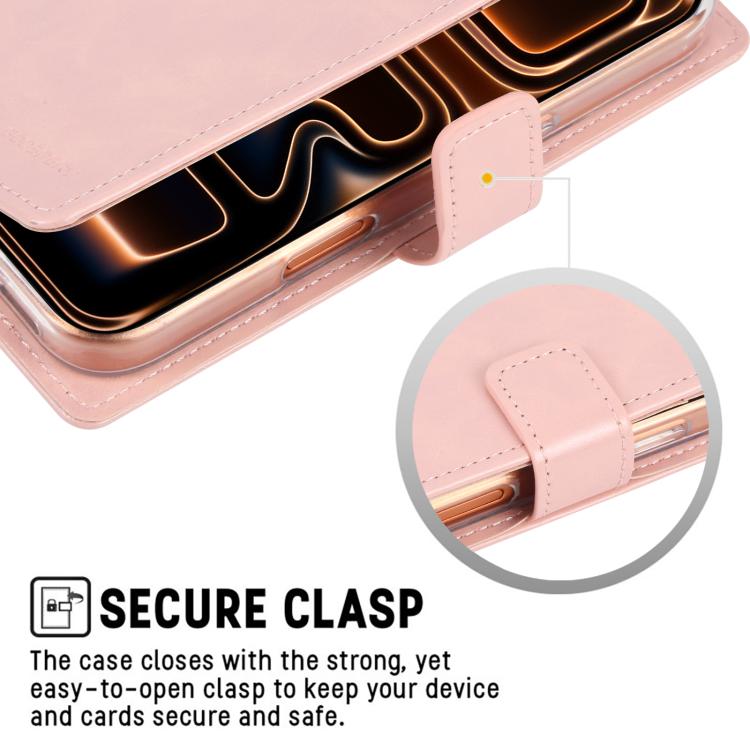 For iPhone 17 Pro GOOSPERY BLUE MOON Crazy Horse Texture Leather Phone Case