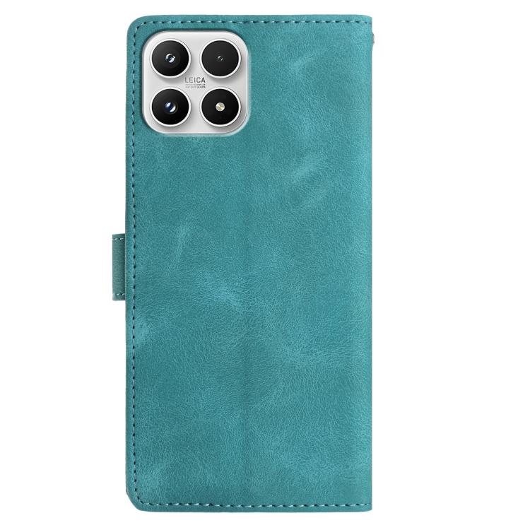 For Xiaomi 17 Rose Flower Embossing Pattern Leather Phone Case