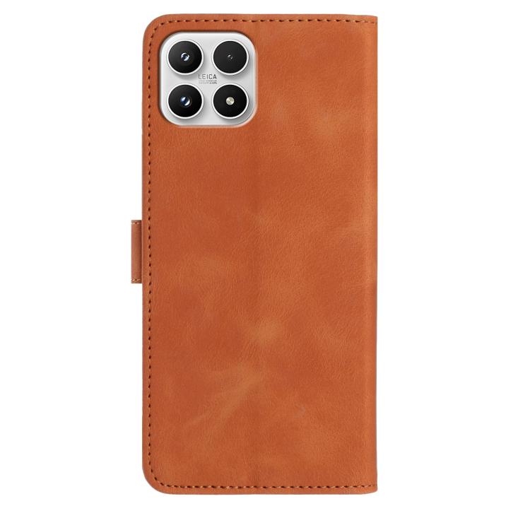 For Xiaomi 17 Rose Flower Embossing Pattern Leather Phone Case