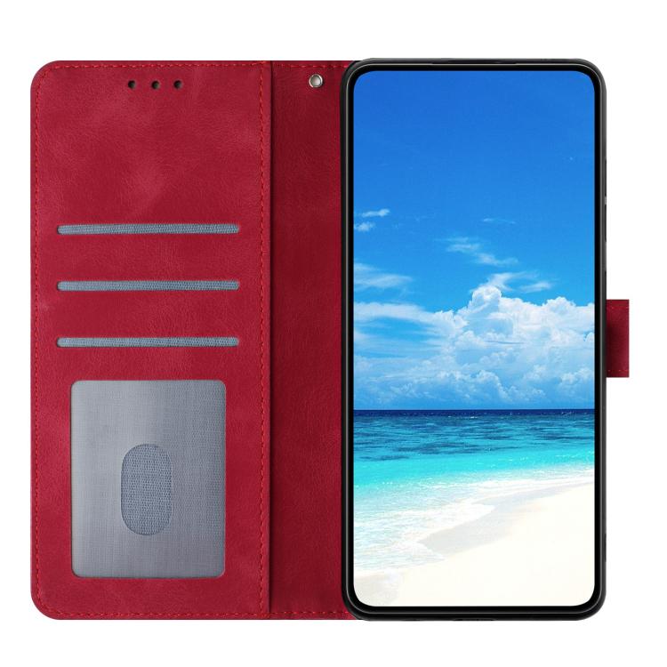 For Xiaomi 17 Pro Rose Flower Embossing Pattern Leather Phone Case