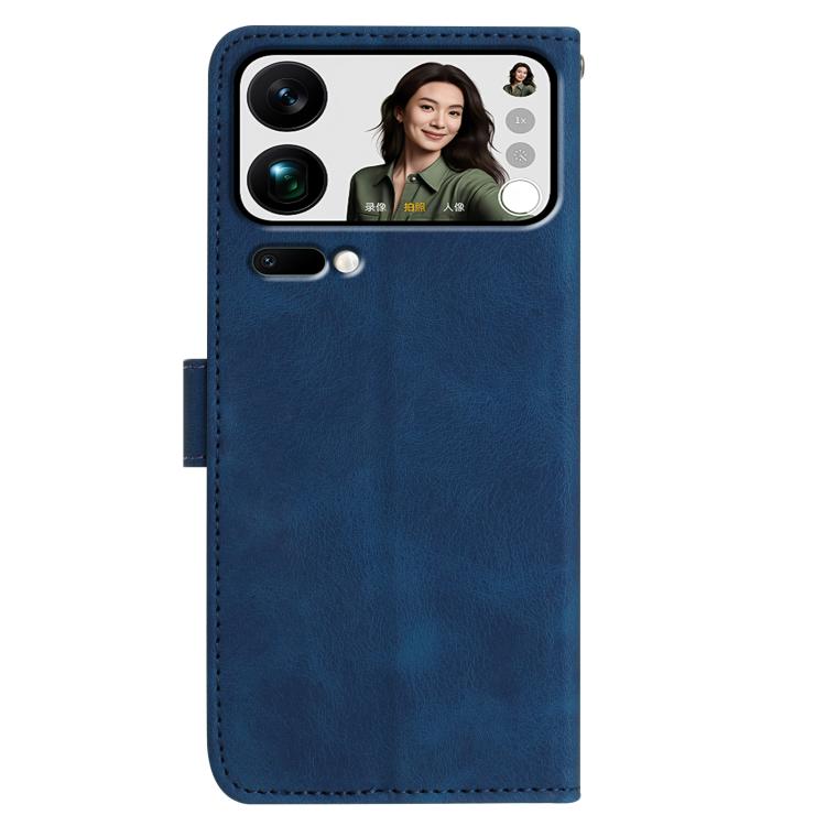For Xiaomi 17 Pro Max Rose Flower Embossing Pattern Leather Phone Case
