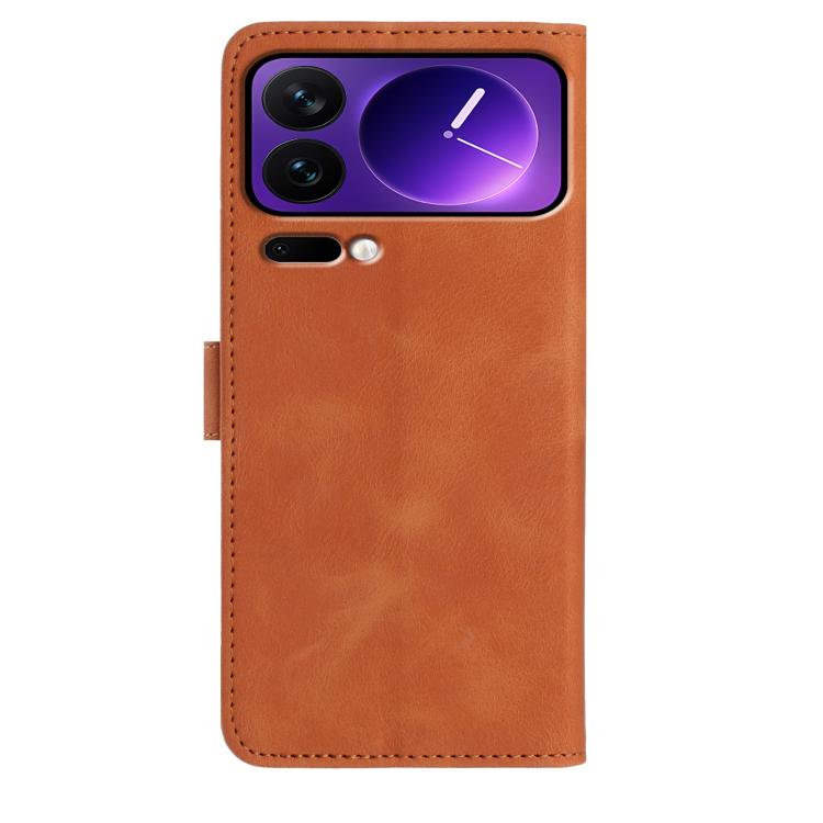 For Xiaomi 17 Pro Max Rose Flower Embossing Pattern Leather Phone Case