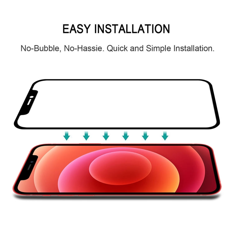For iPhone 12 mini Full Glue Full Screen Tempered Glass Film