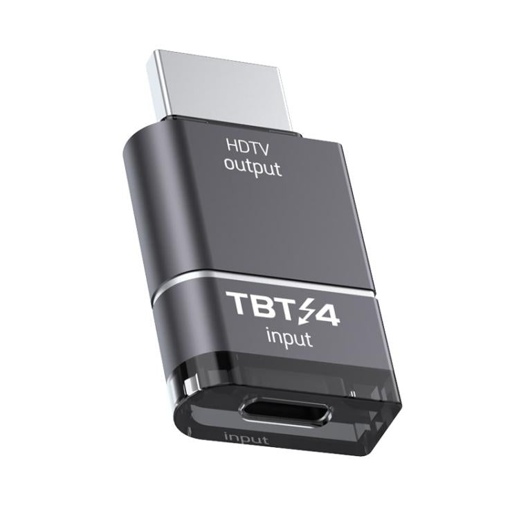 4K 30Hz HDTV to Thunderbolt Type-C HD Adapter - Tarnish