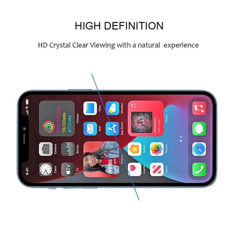 For iPhone 12 Pro Max 25pcs Full Glue Full Screen Tempered Glass Film