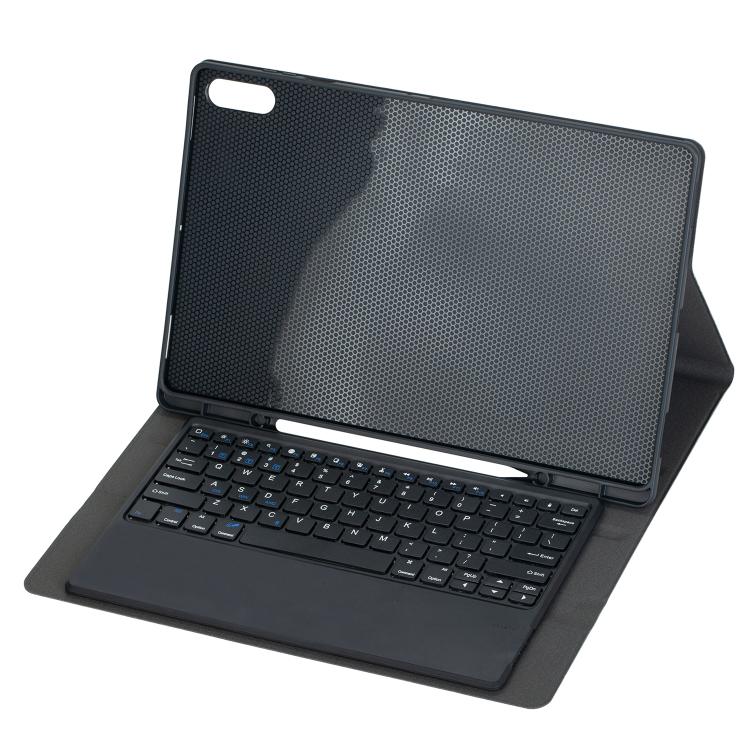 For Samsung Galaxy Tab S11 Ultra Candy Color TPU Bluetooth Keyboard Leather Tablet Case with Pen Holder