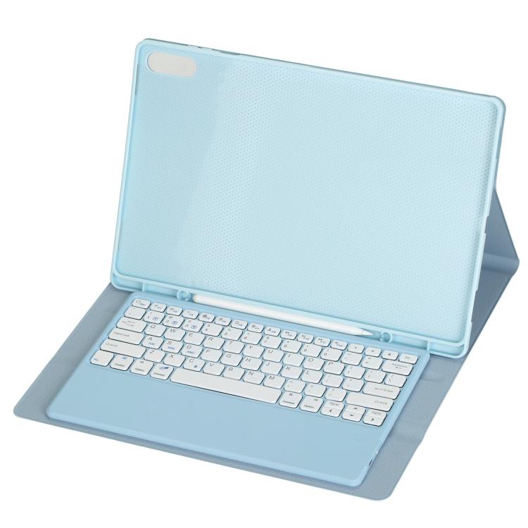 For Samsung Galaxy Tab S11 Ultra Candy Color TPU Bluetooth Keyboard Leather Tablet Case with Pen Holder