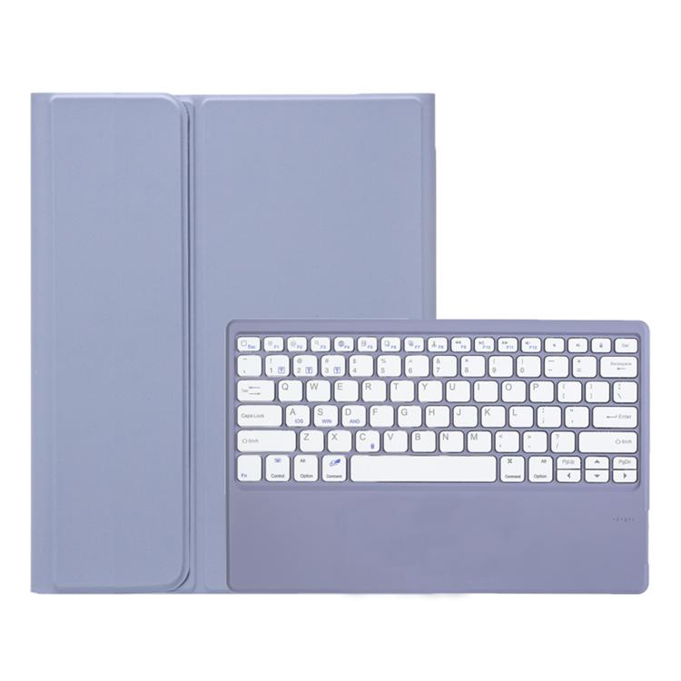 For Samsung Galaxy Tab S11 Ultra Candy Color TPU Bluetooth Keyboard Leather Tablet Case with Pen Holder