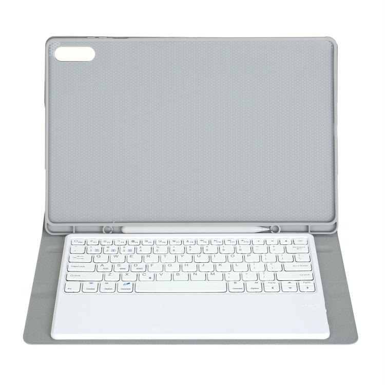 For Samsung Galaxy Tab S11 Ultra Candy Color TPU Bluetooth Keyboard Leather Tablet Case with Pen Holder