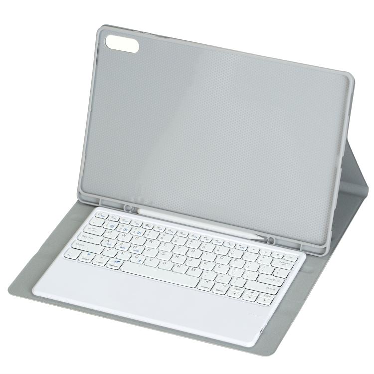For Samsung Galaxy Tab S11 Ultra Candy Color TPU Bluetooth Keyboard Leather Tablet Case with Pen Holder